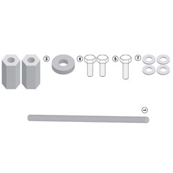 GIVI SPECIFIC FITTING KIT FOR TN5108