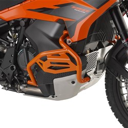 GIVI ENGINE CRASH GUARDS (ORANGE) - KTM 890 ADVENTURE 23-25 / 890 ADVENTURE 23-25