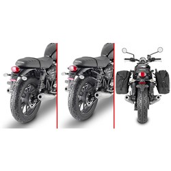 GIVI REMOVE-X SPECIFIC HOLDER FOR SOFT SIDE BAGS - TRIUMPH BONNEVILLE 17-22 / T120 16-22 / STREET TWIN 16-22 / SPEED TWIN 23-25