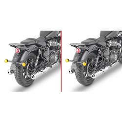 GIVI REMOVE-X SPECIFIC HOLDER FOR SOFT SIDE BAGS - ROYAL ENFIELD SUPER METEOR 650 '23