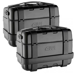 GIVI TREKKER 46L PANNIERS BLACK (PAIR) MONOKEY