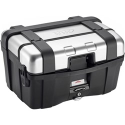GIVI TREKKER 46L TOPCASE/PANNIER SILVER (SINGLE) MONOKEY