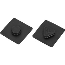 TOPEAK MTX BEAM RACK RUBBER SHIM(LOGO STYLE) 44X42X1mm FOR TA2096A/E/V