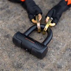 TRU-TENSION HEAVY DUTY MOTORCYCLE CHAIN & LOCK - 1.5M X 10mm (5 TO A BOX)