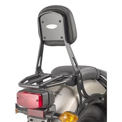 GIVI BACKREST WITH DETACHABLE RACK - HONDA CMX500 17-24 [SPC01]