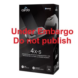 CARDO SHOEI FREECOM 4X-S - UCS (GEN 3 HELMETS) SINGLE