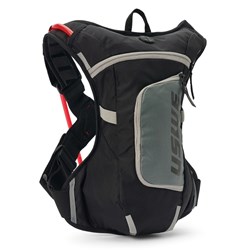 USWE RAW 4L DIRT BIKING HYDRATION PACK BLK/GRY (MOTO HYDRO) [SPC01]