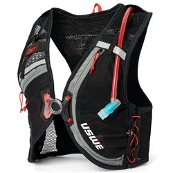 USWE RUSH 8L BIKE HYDRATION VEST CARBON BLK (XL)