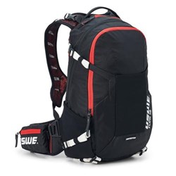 USWE FLOW 16L MTB PROTECTOR PACK BLK/USWE RED