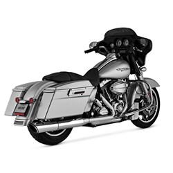 V & H TWIN SLASH 2-1 SLIP-ON  TOURING FLHX 2010  [ONC01] #