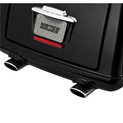 V&H TRIKE DELUXE SLIP-ONS CHROME 09-20