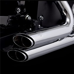 V&H SHORTSHOTS STAGGERED SPORTSTER 04-13 (04-06 MODELS NEED V16925 O2 SENSOR BUNGS)