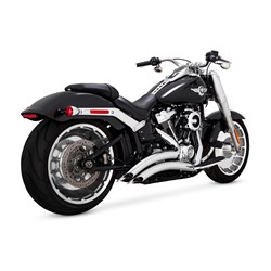 V&H BIG RADIUS 2-2 PCX CHROME SOFTAIL 18-24 (FITS: FATBOY + BREAKOUT + FXDR) (WAS V26075)