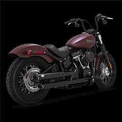 V & H TWIN SLASH 3IN SLIP-ONS PCX BLACK SOFTAIL 18-24 (EXC FXFB/FLDE/FLHC-ALL) (WAS V46875)