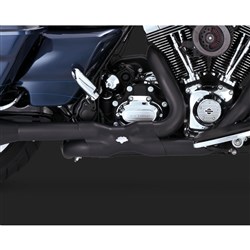 V&H POWER DUALS BLACK TOURING 09-16