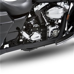 V&H DRESSER DUALS PCX BLACK TOURING 17-24 (WAS V47651)
