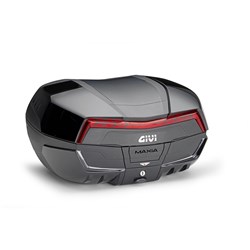 GIVI MONOKEY TOPCASE MAXIA 58L BLACK/CARBON (WAS V58NN)