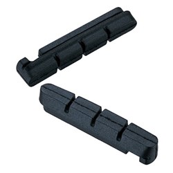 X-TECH BRAKE PAD ROAD INSERT BLACK (2D) # [ONC01]