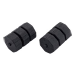 X-TECH CABLE DONUTS BLACK BOTTLE 200 x 3 PCS # [ONC01]