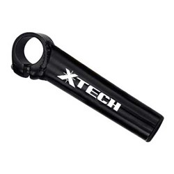 X-TECH BAR ENDS STUBBY SILVER [ONC01] #