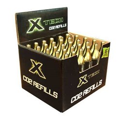 X-TECH CO2 CARTRIDGE 16G THREADED (2C) (CANNOT AIR FREIGHT THIS ITEM) (UN1013/2.2)2