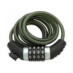 X-TECH LOCK COMBINATION CABLE 8mm x 180cm W/BKT