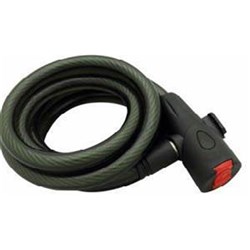 X-TECH LOCK KEY CABLE 12mm x 180cm W/BKT