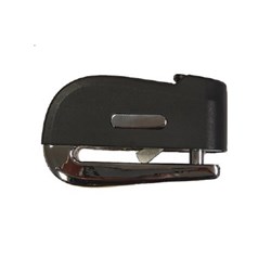 X-TECH ALARM DISC LOCK - 10mm PIN CHROME [SPC01]