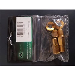 X-TECH RIM LOCK SPACERS GOLD