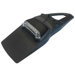 X-TECH LIC PLATE MOUNT WITH LED TAIL LIGHT