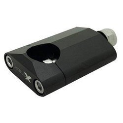 X-TECH MXC-2 BAR MOUNTS 28.6MM (1-1/8 ) 12MM BOLT BLACK - HEIGHT 60MM
