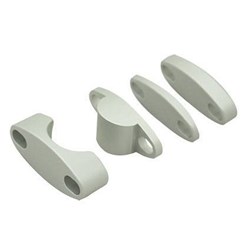 X-TECH BAR MOUNTS ADJUSTABLE RAISER 22mm (7/8 ) GREY