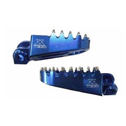 X-TECH PRO F/PEGS KTM SX/SX-F/EXC/EXC-F 85-525 98-15/H/BERG FE/TE 02-14/HUSQ TC/FC/TE/FE 125-500 14-15 BLU