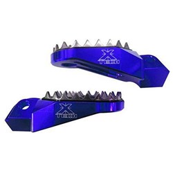 X-TECH COMP F/PEGS KTM SX/SX-F/EXC/EXC-F 85-525 98-15/H/BERG FE/TE 02-14/HUSQ TC/FC/TE/FE 125-500 14-15 BLU