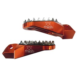 X-TECH COMP F/PEGS KTM SX/SX-F/EXC/EXC-F 85-525 98-15/H/BERG FE/TE 02-14/HUSQ TC/FC/TE/FE 125-500 14-15 ORG