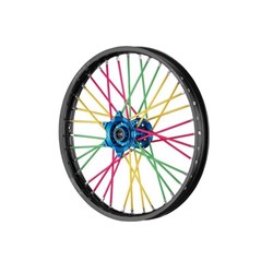 X-TECH SPOKE SKINS SET YELLOW (80 PCS)