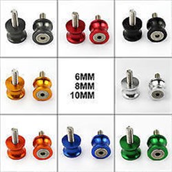 X-TECH SWINGARM SPOOL KITS M6 SILVER