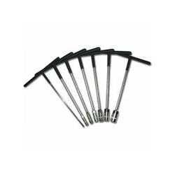 X-TECH T-HANDLE SET 7PC METRIC BLACK DIP CR-V