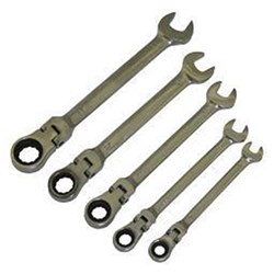 X-TECH RATCHET SPANNER SET (8 10 12 14 17MM)