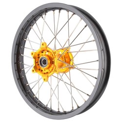 XTECH SUZ RMZ 2.15x19 REAR BLK RIM/RED HUB/BLK SPK