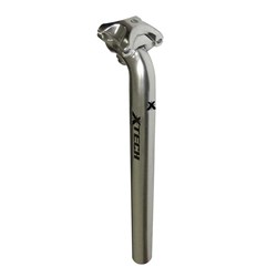 X-TECH SEAT POST ALLOY 400mm SILVER 26.6 [ONC01] #