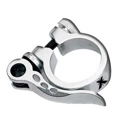 X-TECH SEATPOST CLAMP QR 28.6 SILVER [ONC01] #