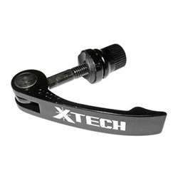 X-TECH SEATPOST CLAMP QR LEVER BLACK [ONC01] #