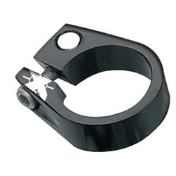 X-TECH SEATPOST CLAMP (CARBON FRAME) 28.6 BLACK [ONC01] #
