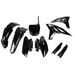 /UFO YAMAHA FULL PLASTICS KIT YZF250 2010 BLK (WAS YAKIT308E001)