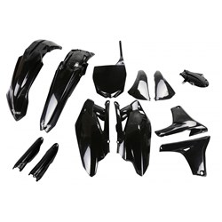 /UFO YAMAHA FULL PLASTICS KIT YZF450 11-12 BLK (WAS YAKIT311E001)