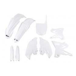/UFO YAMAHA FULL PLASTICS KIT RESTYLE YZ125/250 03-14 WHT (WAS YAKIT312E046)
