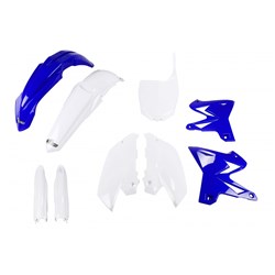 UFO YAMAHA FULL PLASTICS KIT RESTYLE YZ125/250 03-14 (OEM 13-14) (WAS YAKIT312E999W)