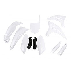/UFO YAMAHA FULL PLASTICS KIT YZF250 2013 WHT (WAS YAKIT316E046)