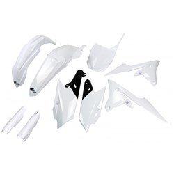 /UFO YAMAHA FULL PLASTICS KIT YZF 250 14-18/450 14-17 WHT (WAS YAKIT318E046)